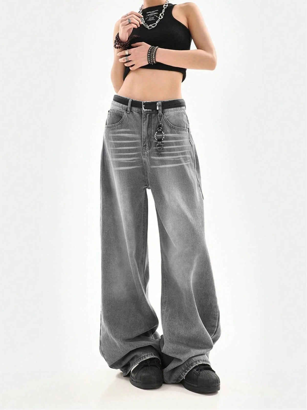 Dripdunk Elysian Fit Denims - Rusk Grey