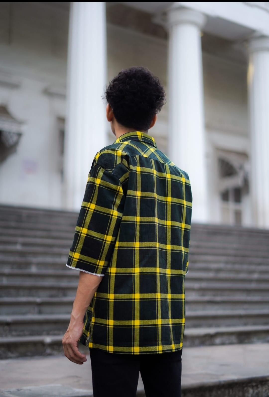 Stylist Men's Cotton Printed Shirt