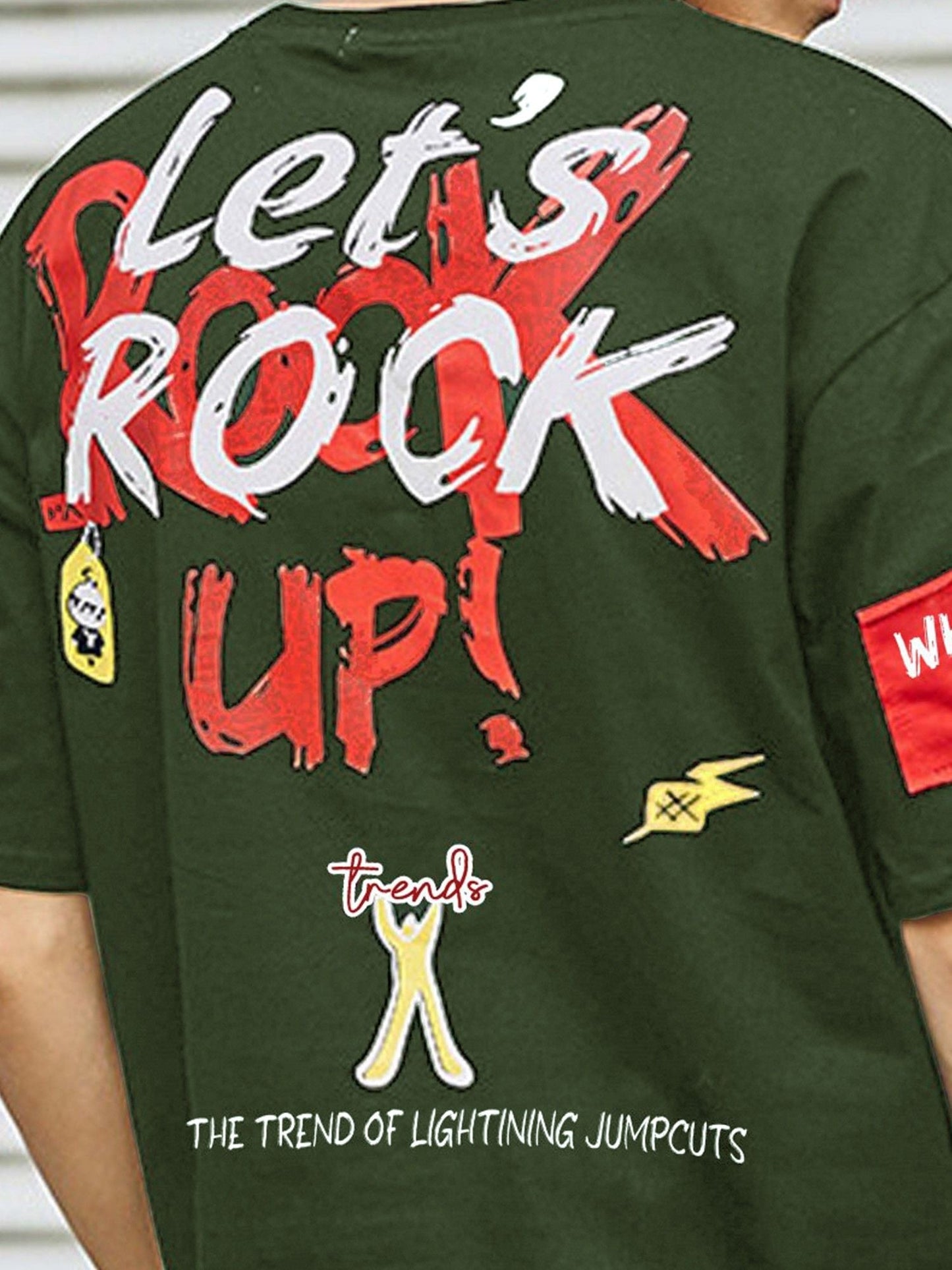 Rock up Oversize Tee