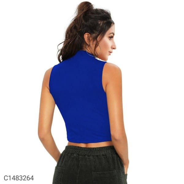 Blue Silhouet Top