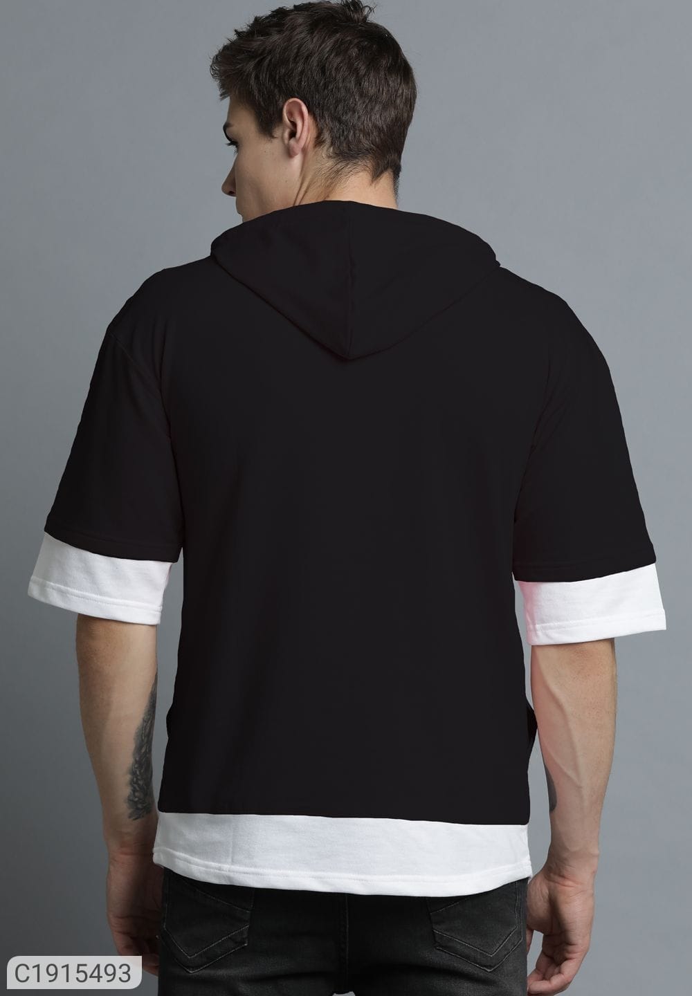 Hoodied oversize t-shirt - C1915493