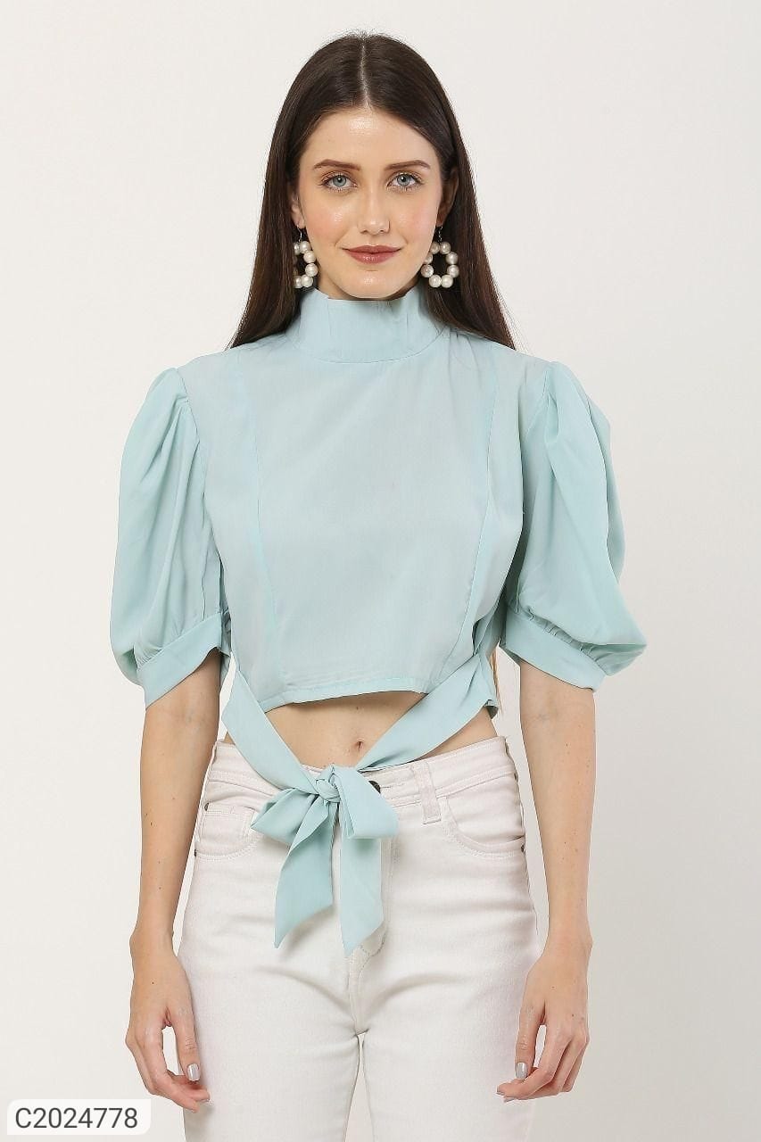 knot crop top
