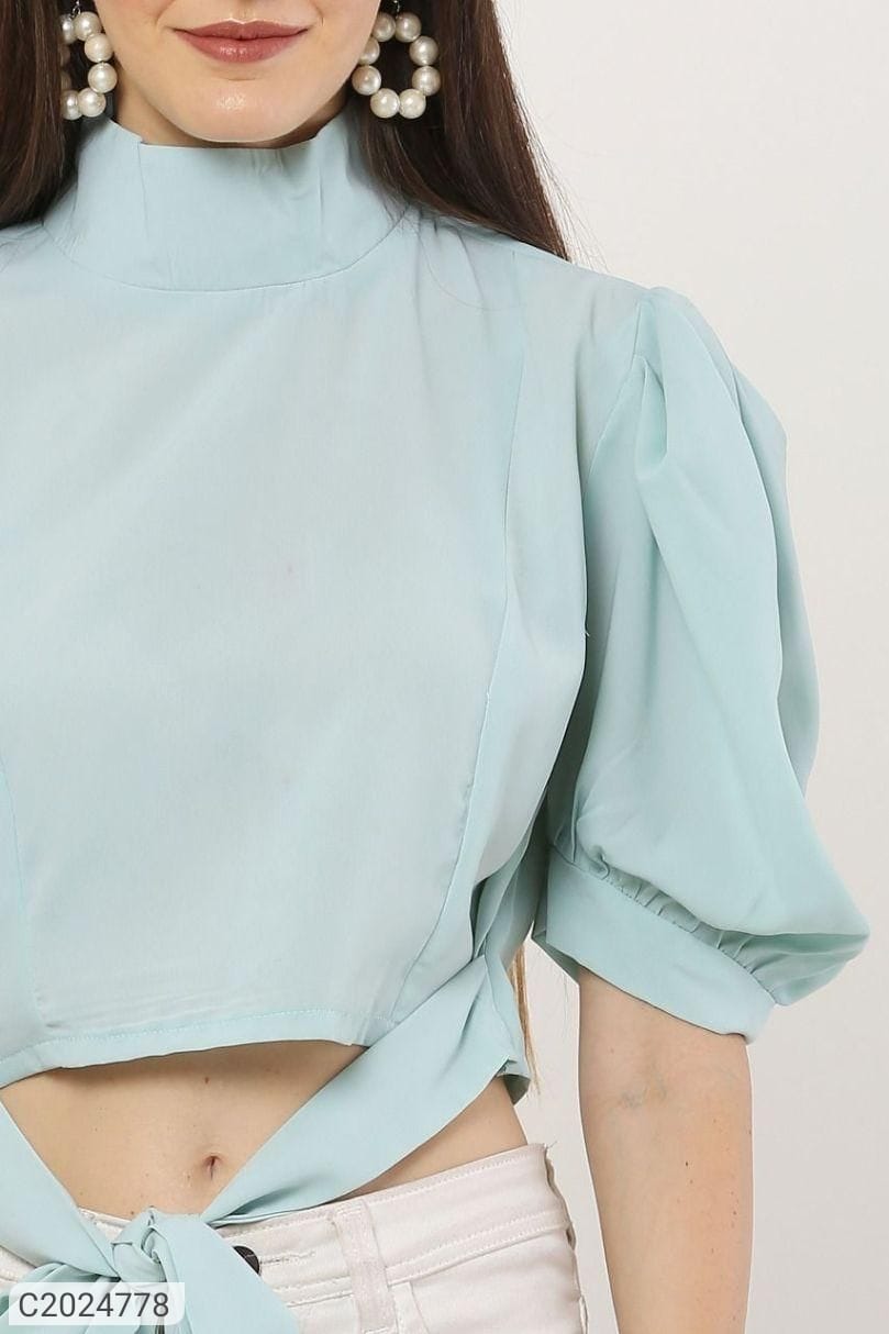 knot crop top