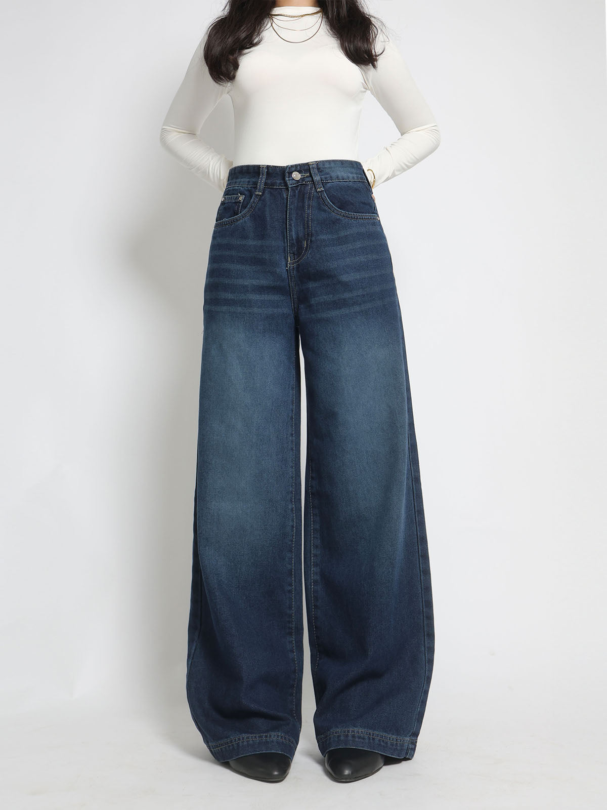 Dripdunk Elysian Fit Denims - Marine Blue