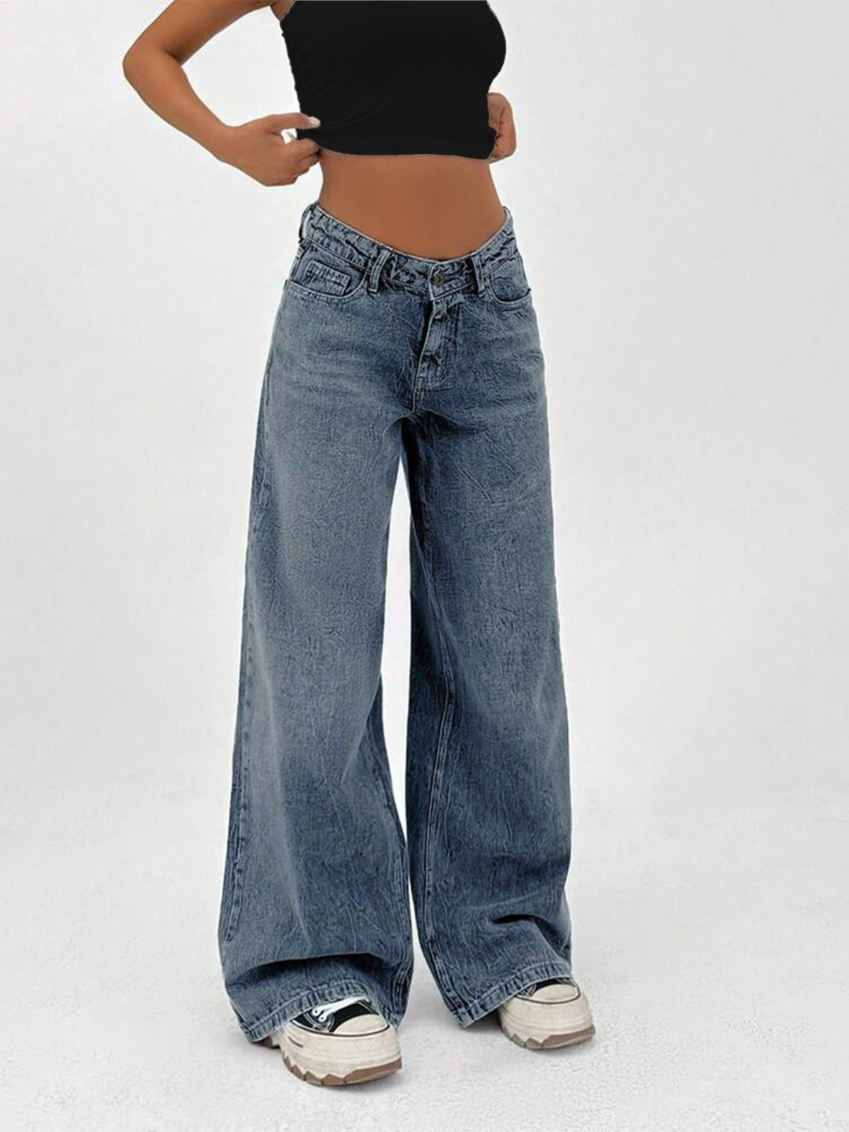 Dripdunk Elysian Fit Denims - Sheol Blue