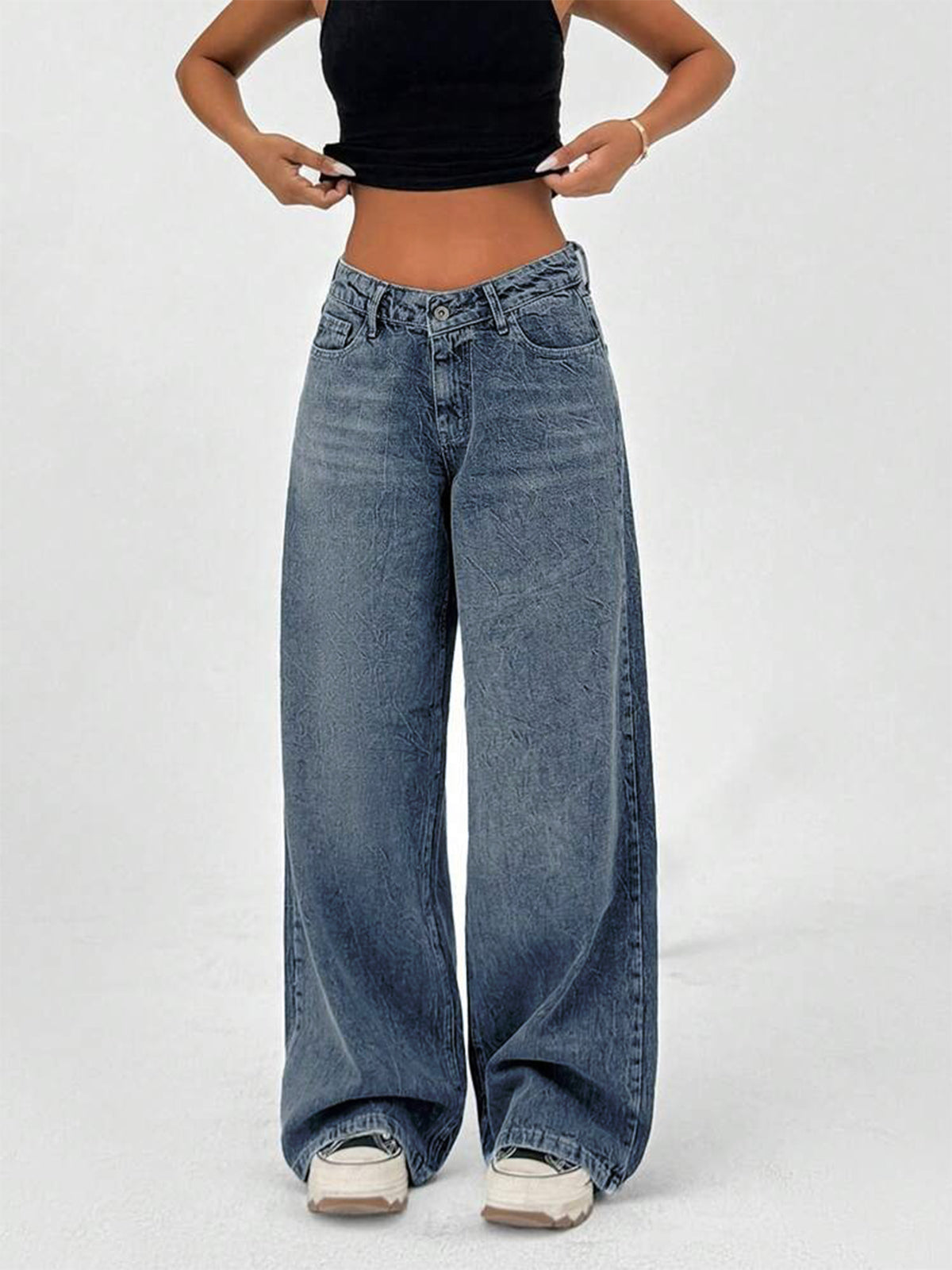 Dripdunk Elysian Fit Denims - Sheol Blue