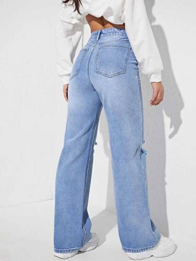 Ripped Drip Ice Mom Fit Denim - 3058T
