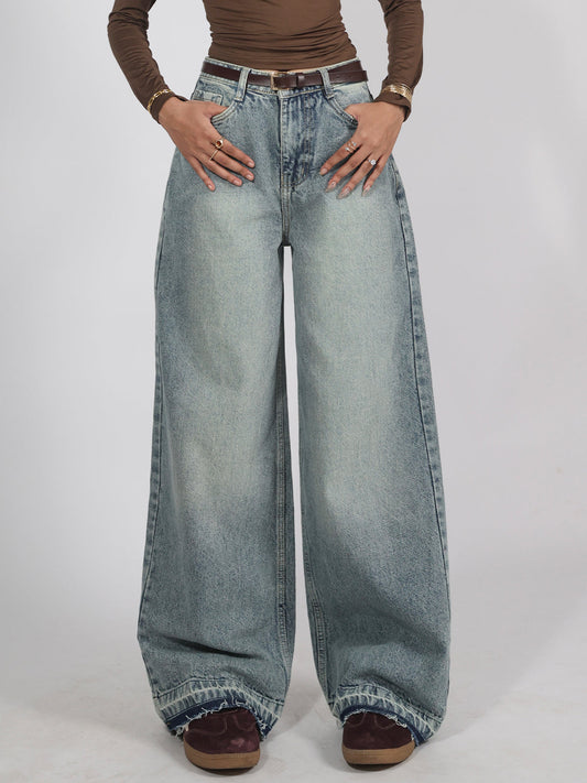 Dripdunk Elysian Fit Denims - Rusk Grey