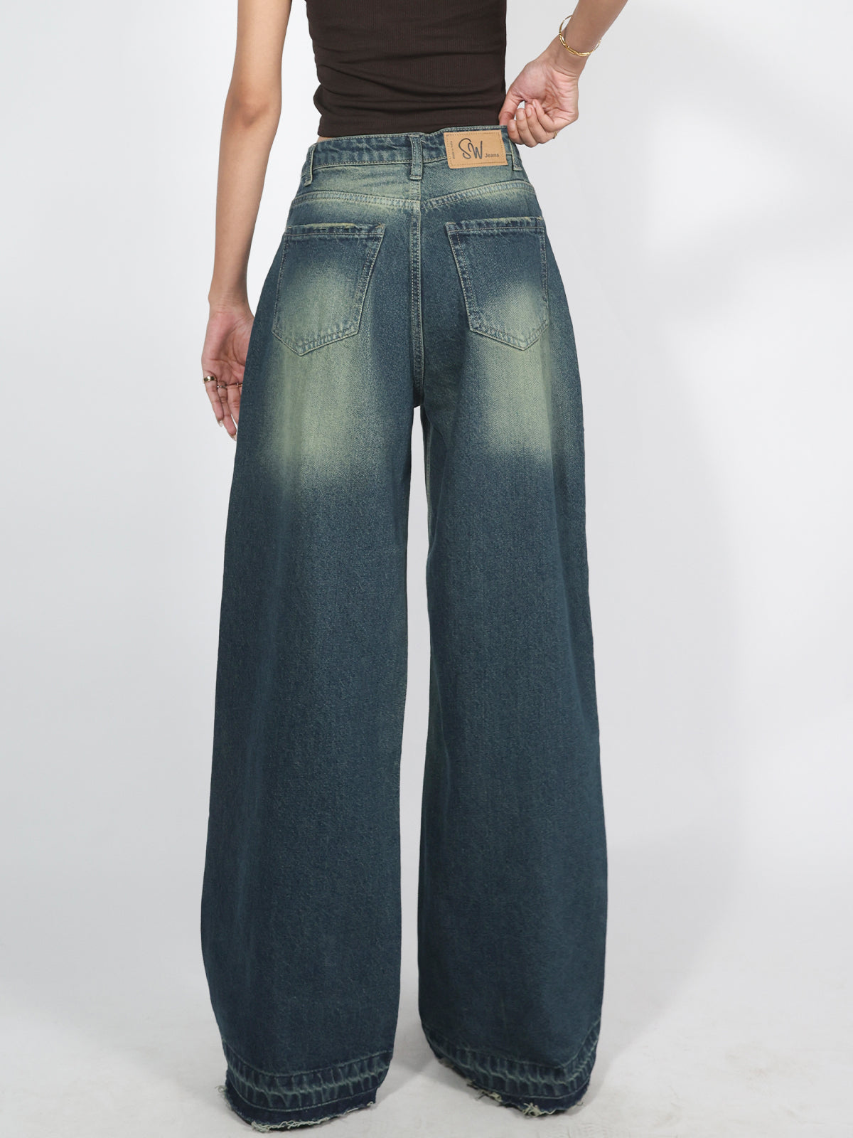 Dripdunk Elysian Fit Denims - Crolin Green