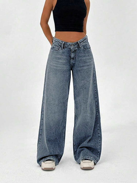 Dripdunk Elysian Fit Denims - Sheol Blue