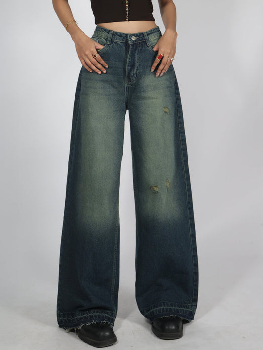 Dripdunk Elysian Fit Denims - Crolin Green
