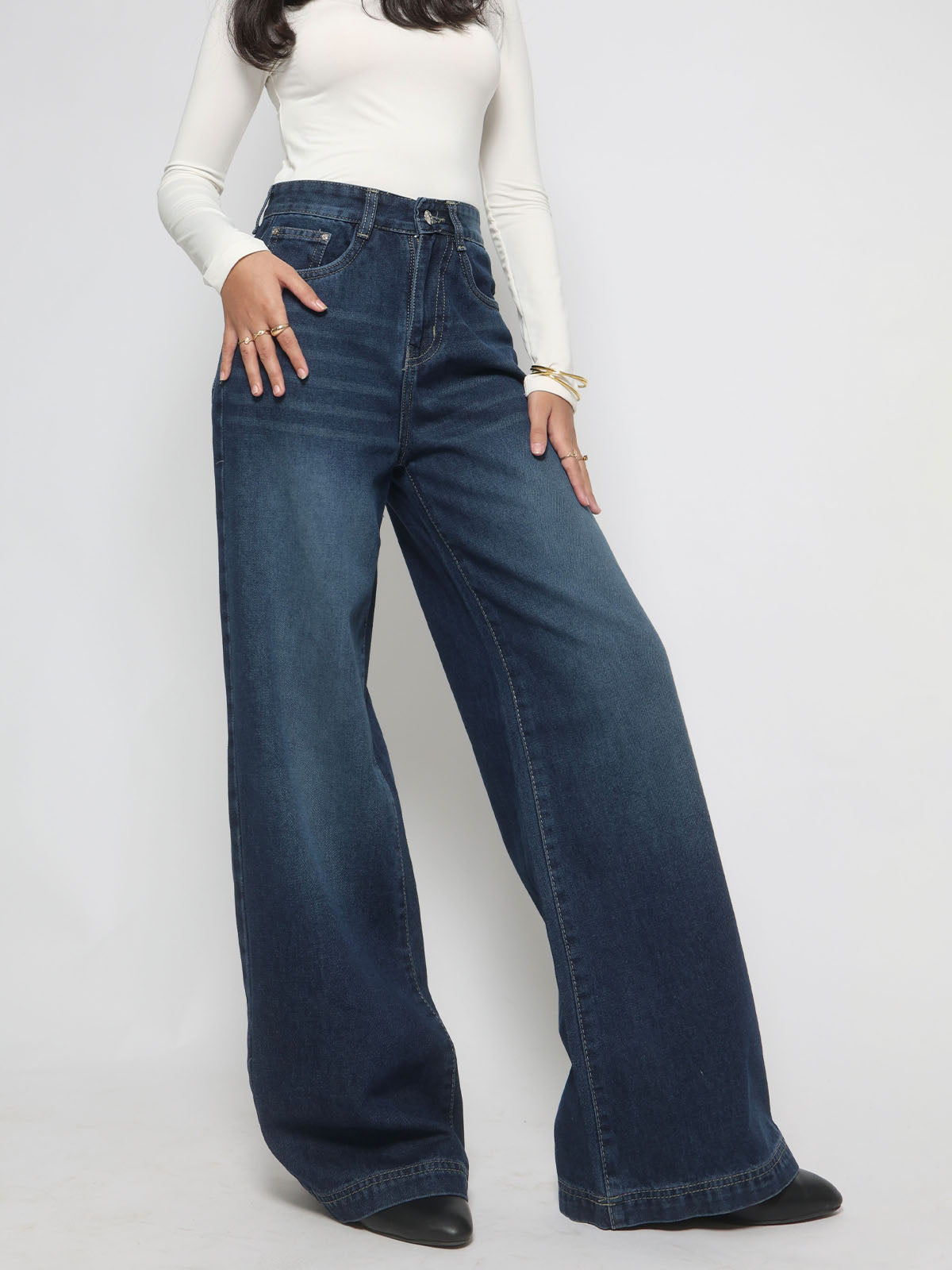 Dripdunk Elysian Fit Denims - Marine Blue