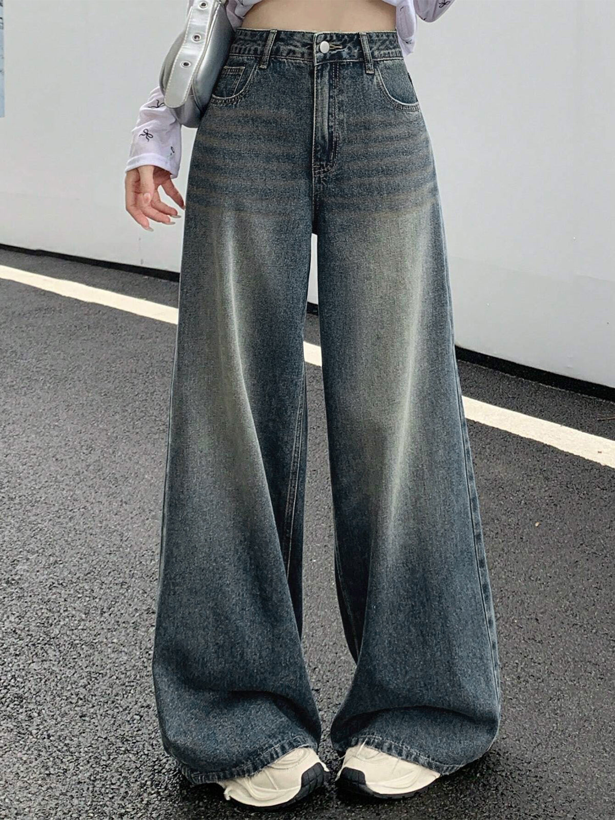 Dripdunk Elysian Fit Denims - Sea Blue
