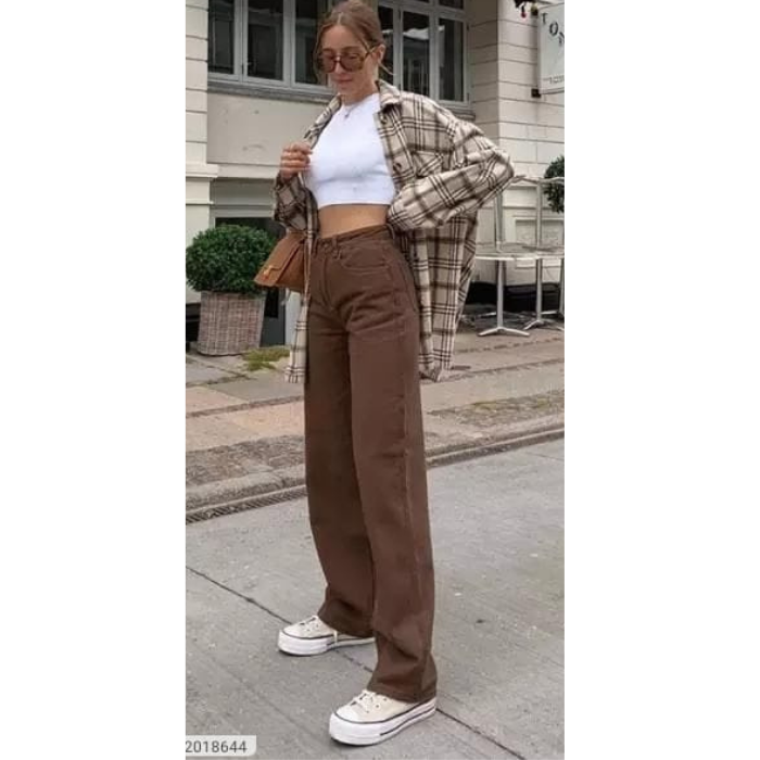 Dripdunk Brown bf fit denim - DDL - 3059 BROWN