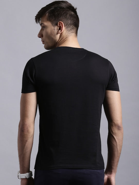 Iza Henley Tee - Black
