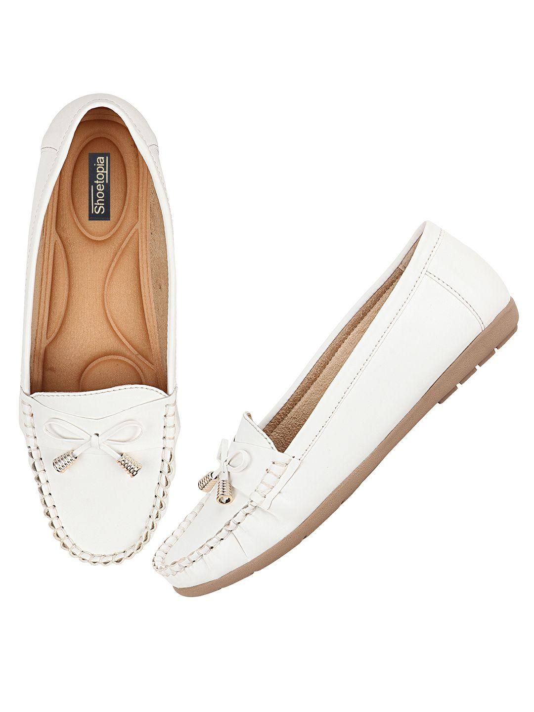 Dart Flats - White
