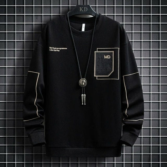 Polyester Printed Regular Fit Round Neck Full Sleeves Sweatshirt