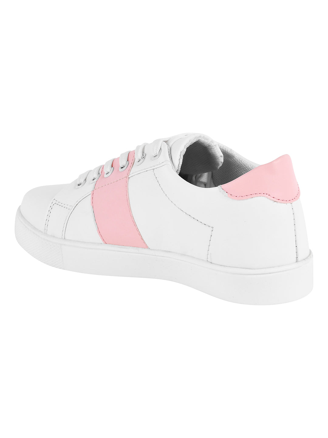 Pean White Sneaker Pink Loop