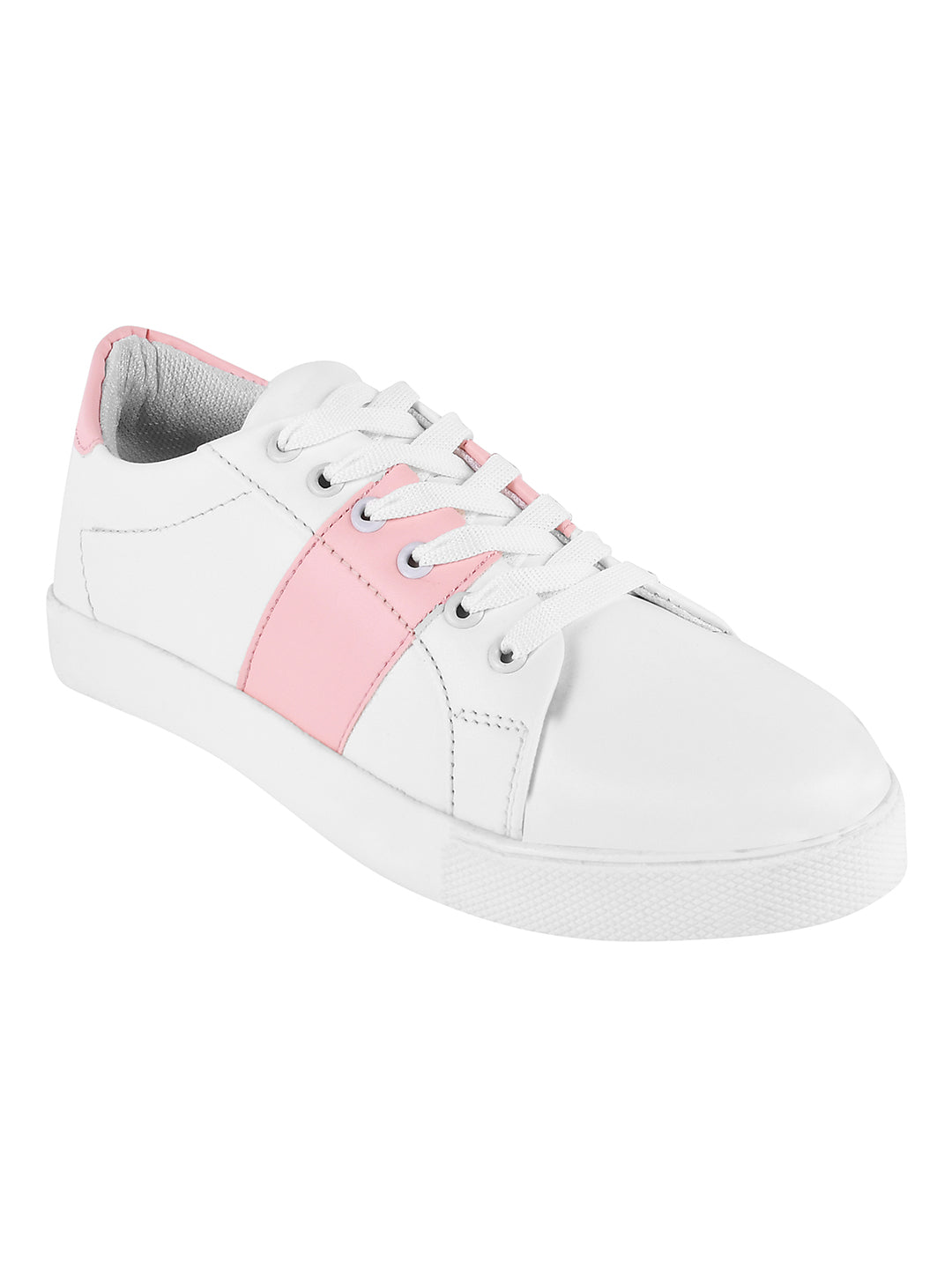 Pean White Sneaker Pink Loop
