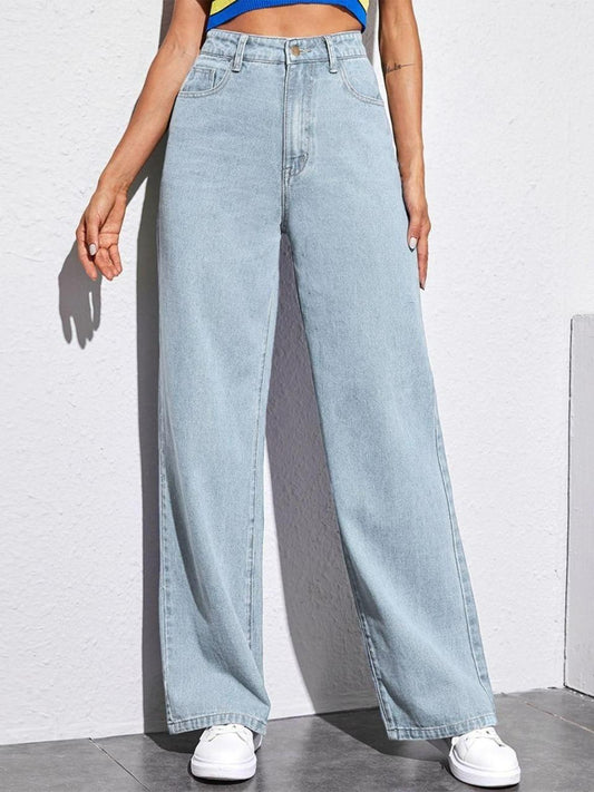 Movo Skreet Wide Leg Denims - SR