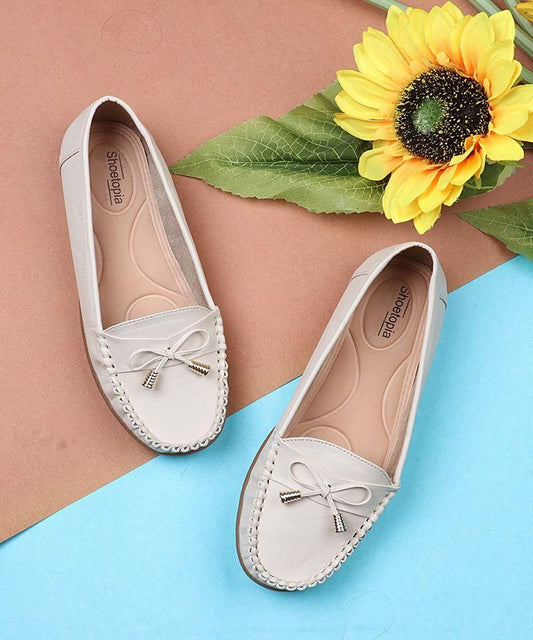 Dart Flats - Beige