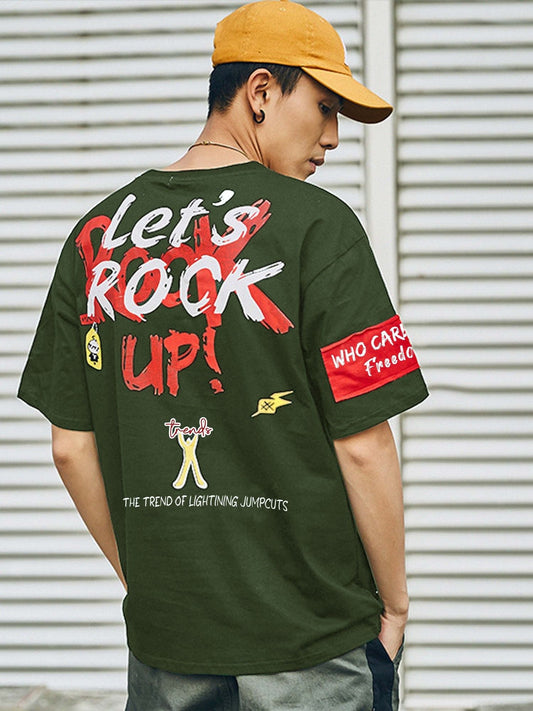 Rock up Oversize Tee