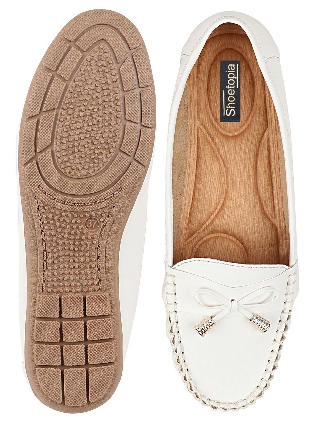 Dart Flats - White