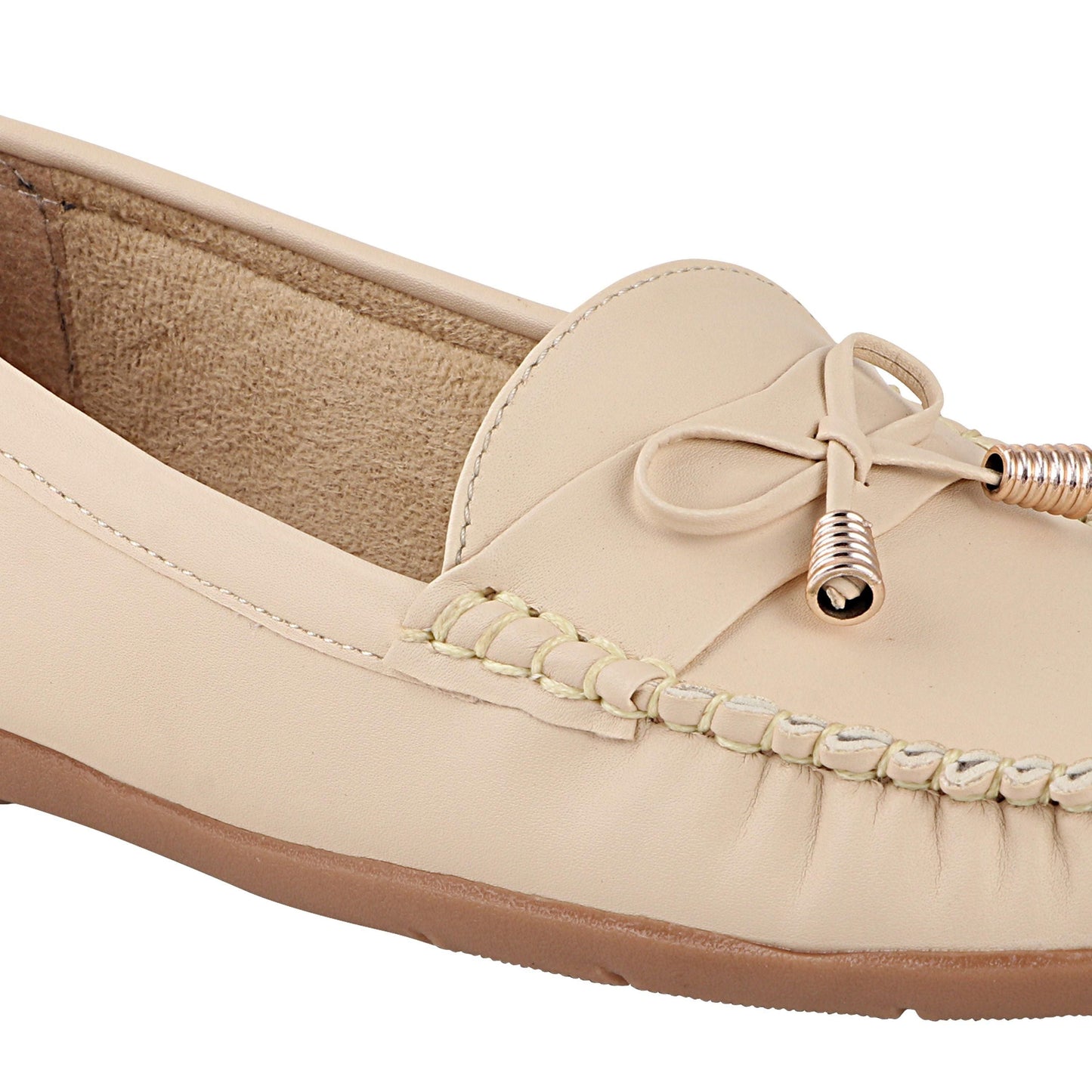 Dart Flats - Beige