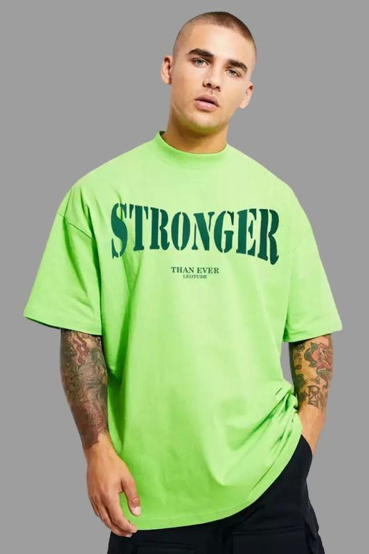 Men's Printed Loose Fit Half Sleeve T-shirt