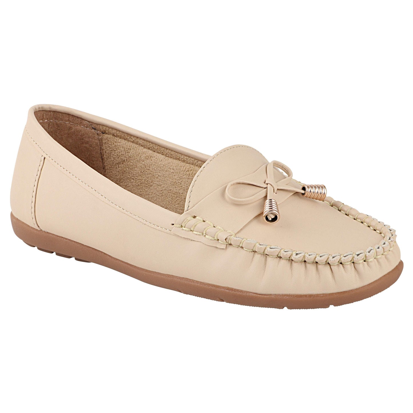 Dart Flats - Beige