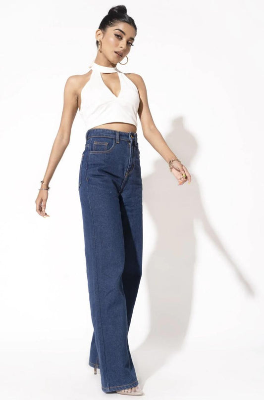 Movo Blend Plazo Fit Denims