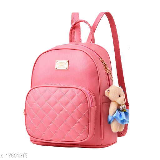 Teddy Tot Pink Backpack