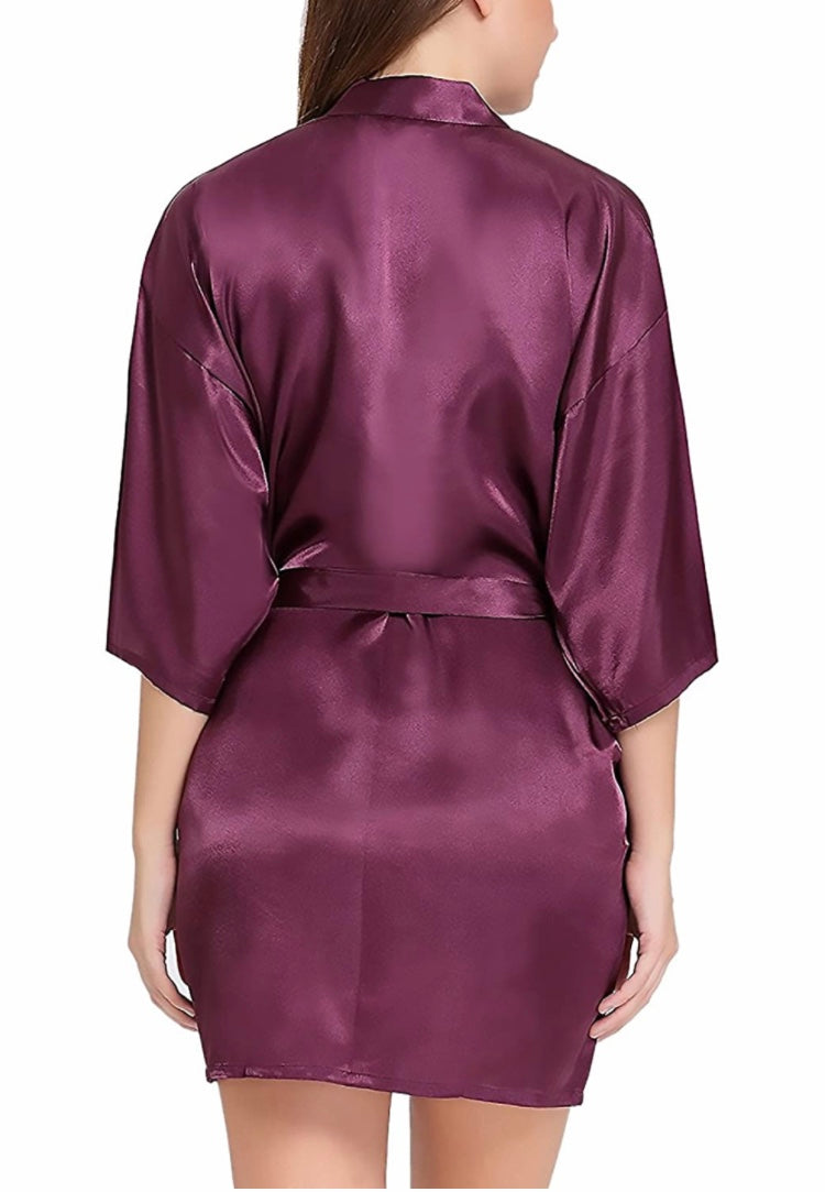 Purple Women's Sartin Jurken