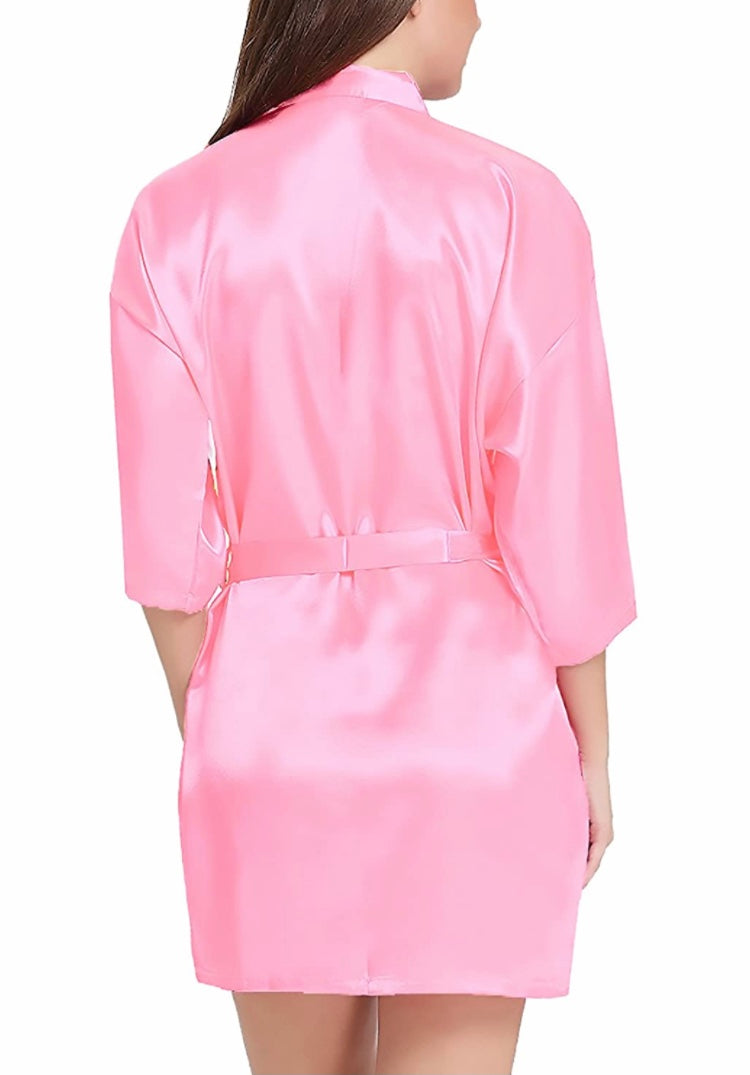 Pink Women's Sartin Jurken