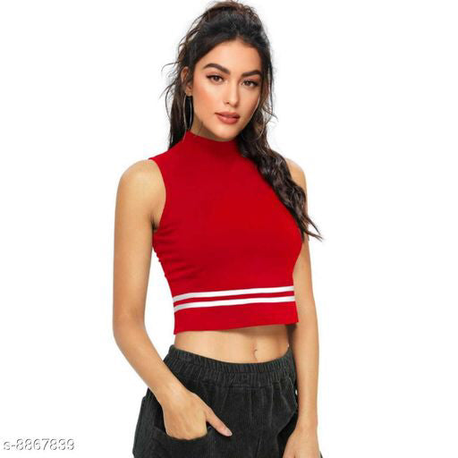 Red Silhouet Top