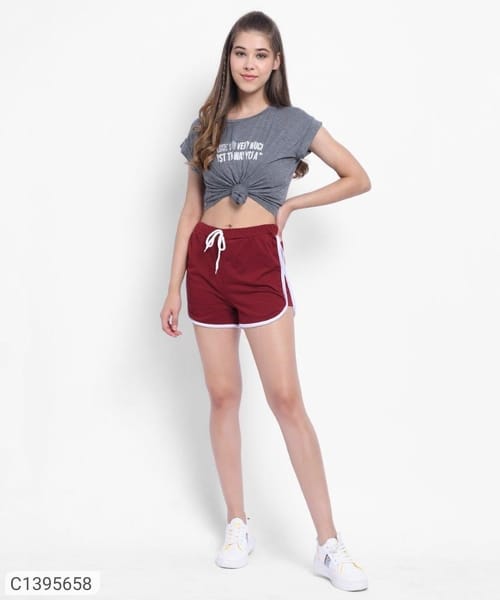 Tasco Shorts - Maroon