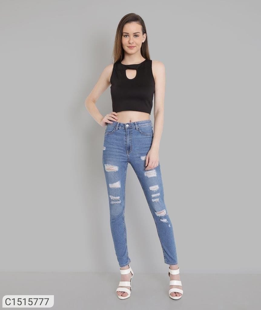 Cole crop top - Black