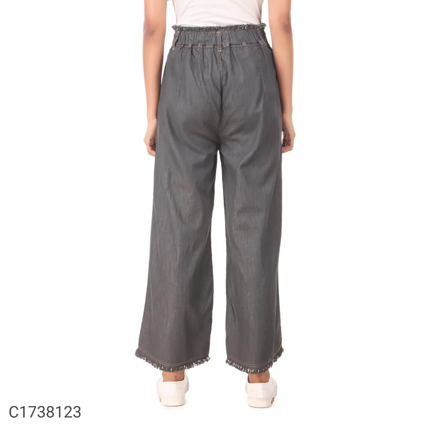Bosca Flared Pants - Lite Grey