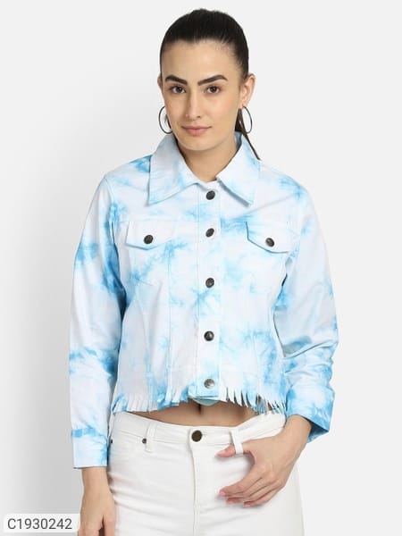 Tie dye denim