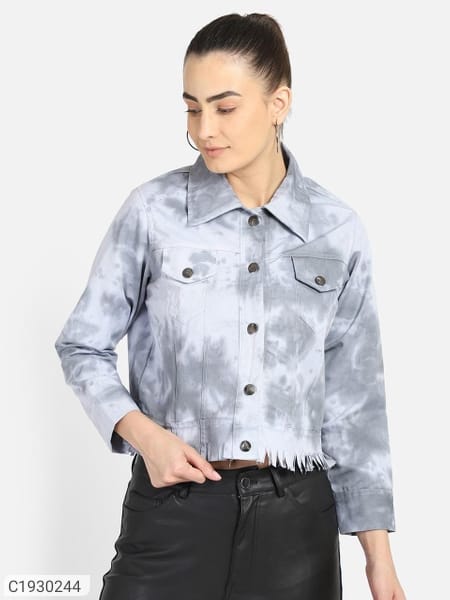 Tie dye denim