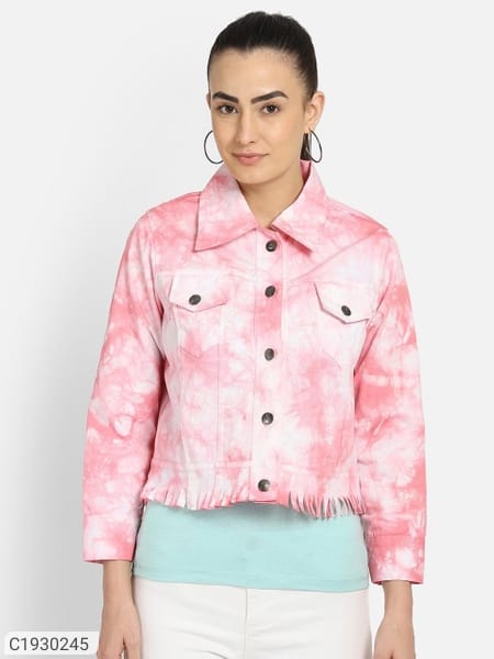 Tie dye denim