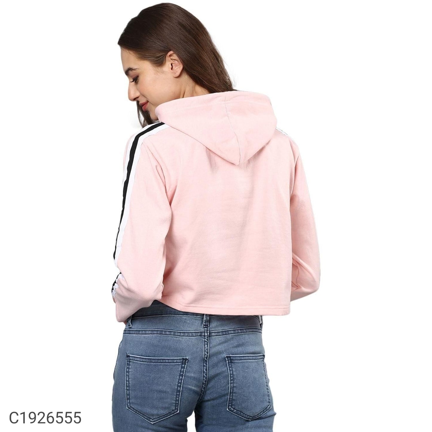 Plumb pink hoodie