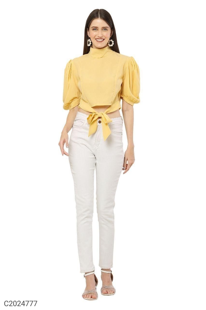 knot crop top