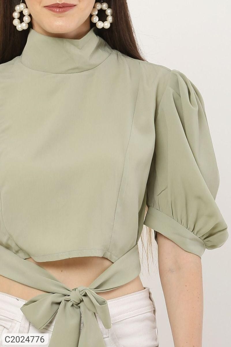 knot crop top