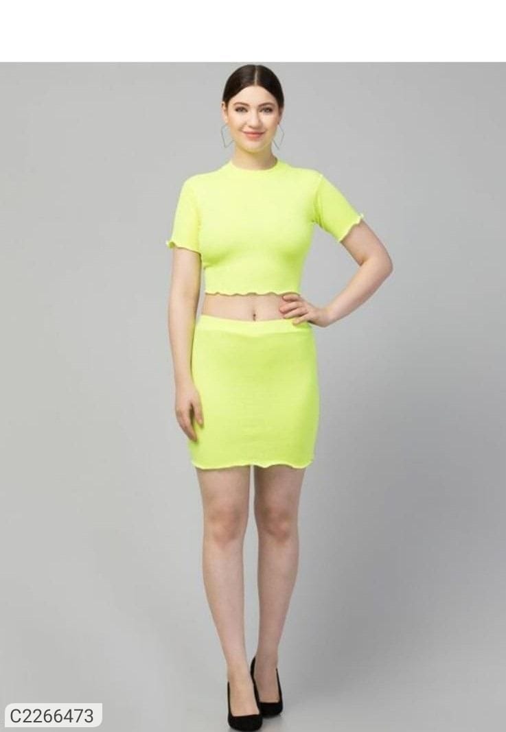 Blend solid co-ords set
