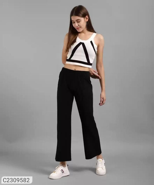 DROP FLARED PANTS