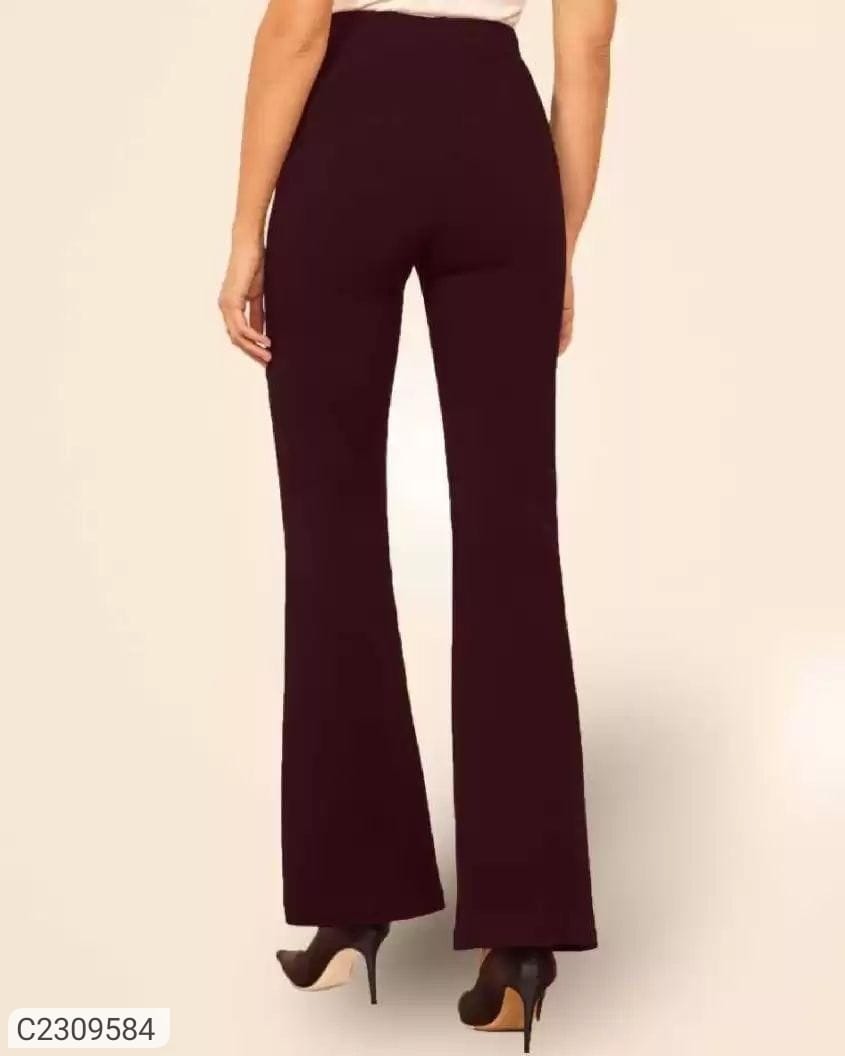 DROP FLARED PANTS