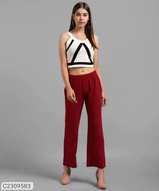 DROP FLARED PANTS