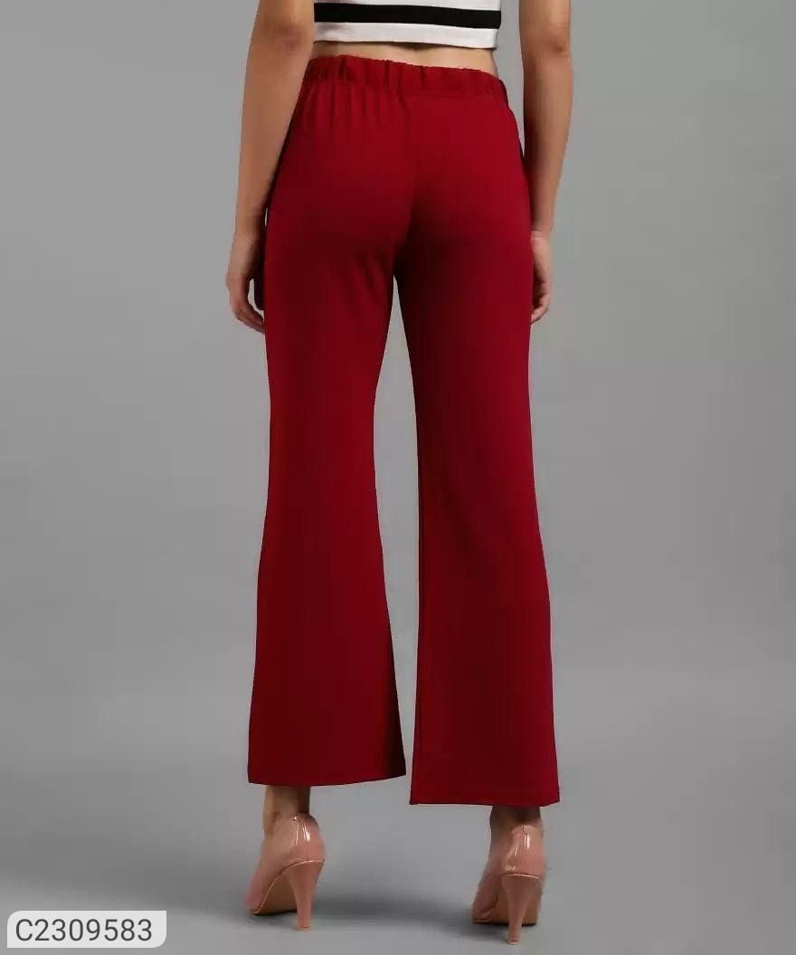 DROP FLARED PANTS