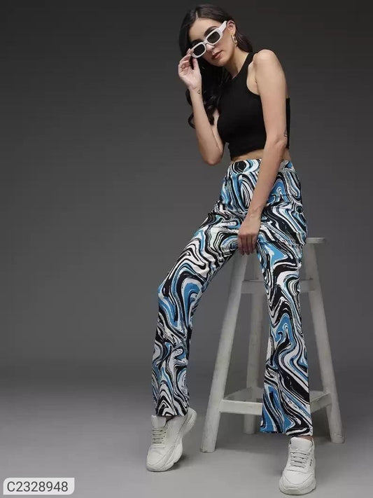 DROP FLARED PANTS